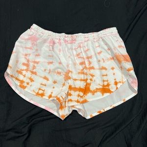 Colorful workout or swim shorts